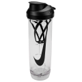 Nike Trinkflasche TR Recharge Shaker Bottle 2.0 transparent/schwarz/anthrazitgrau 709ml
